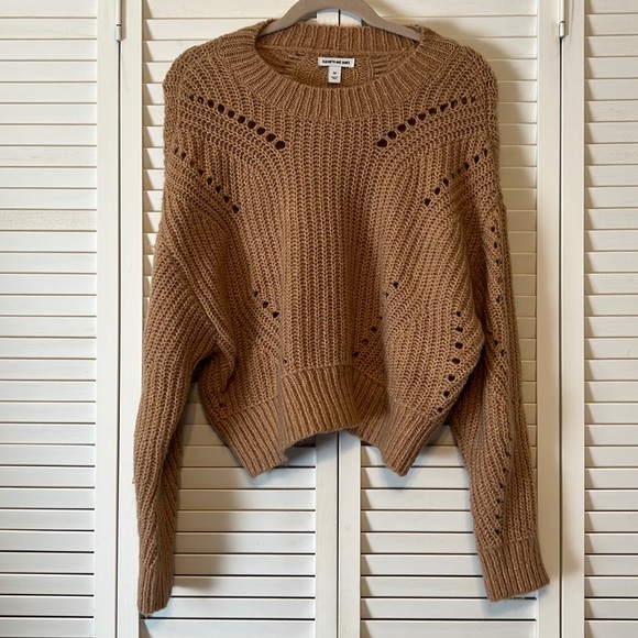 Elizabeth and James Sweaters - Brown Sweater